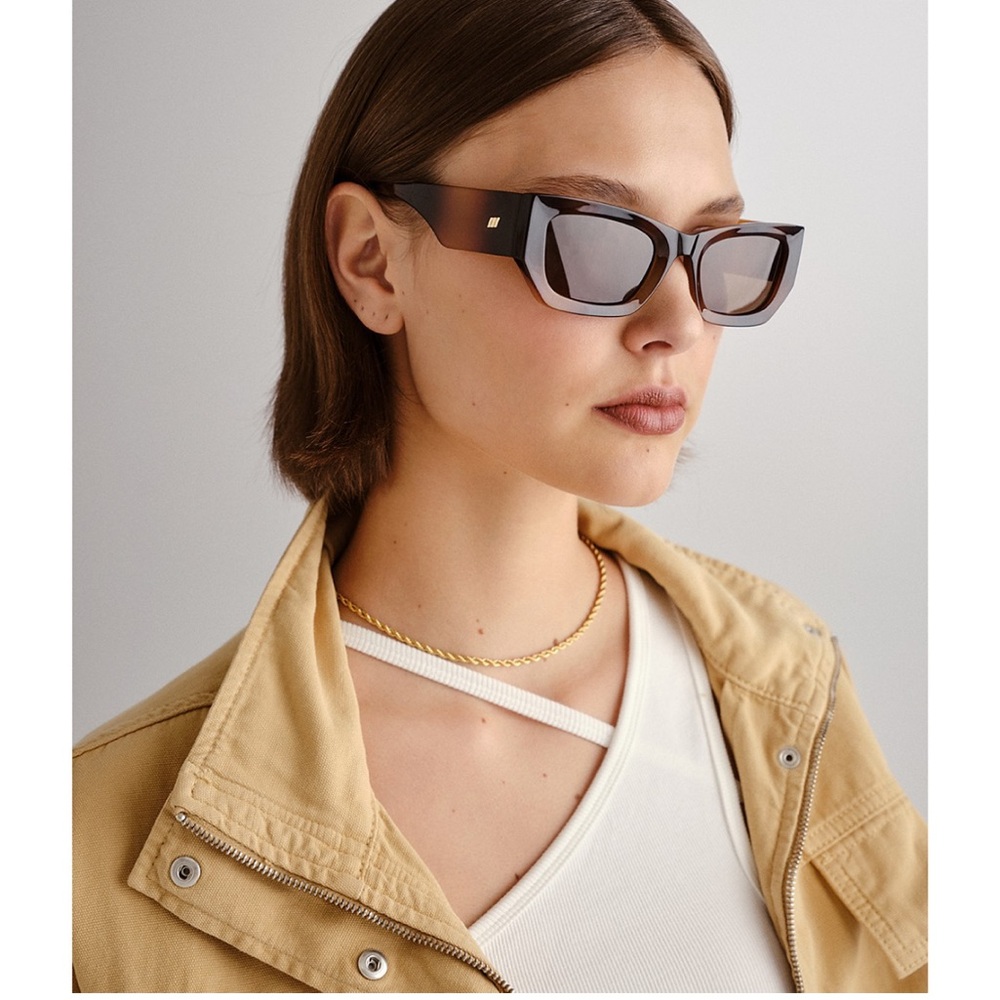 Le Specs Brown Sunglasses